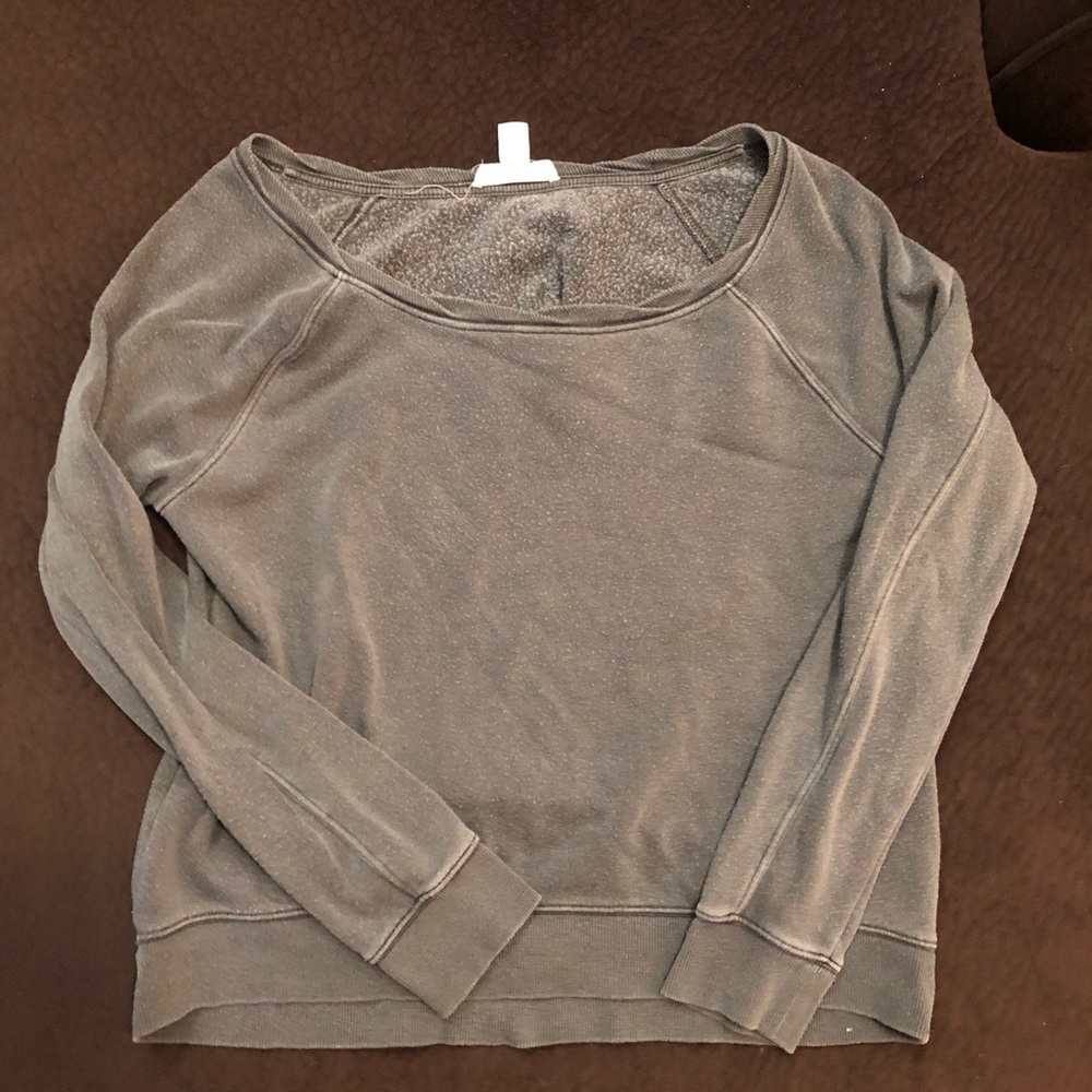 Gray sweater